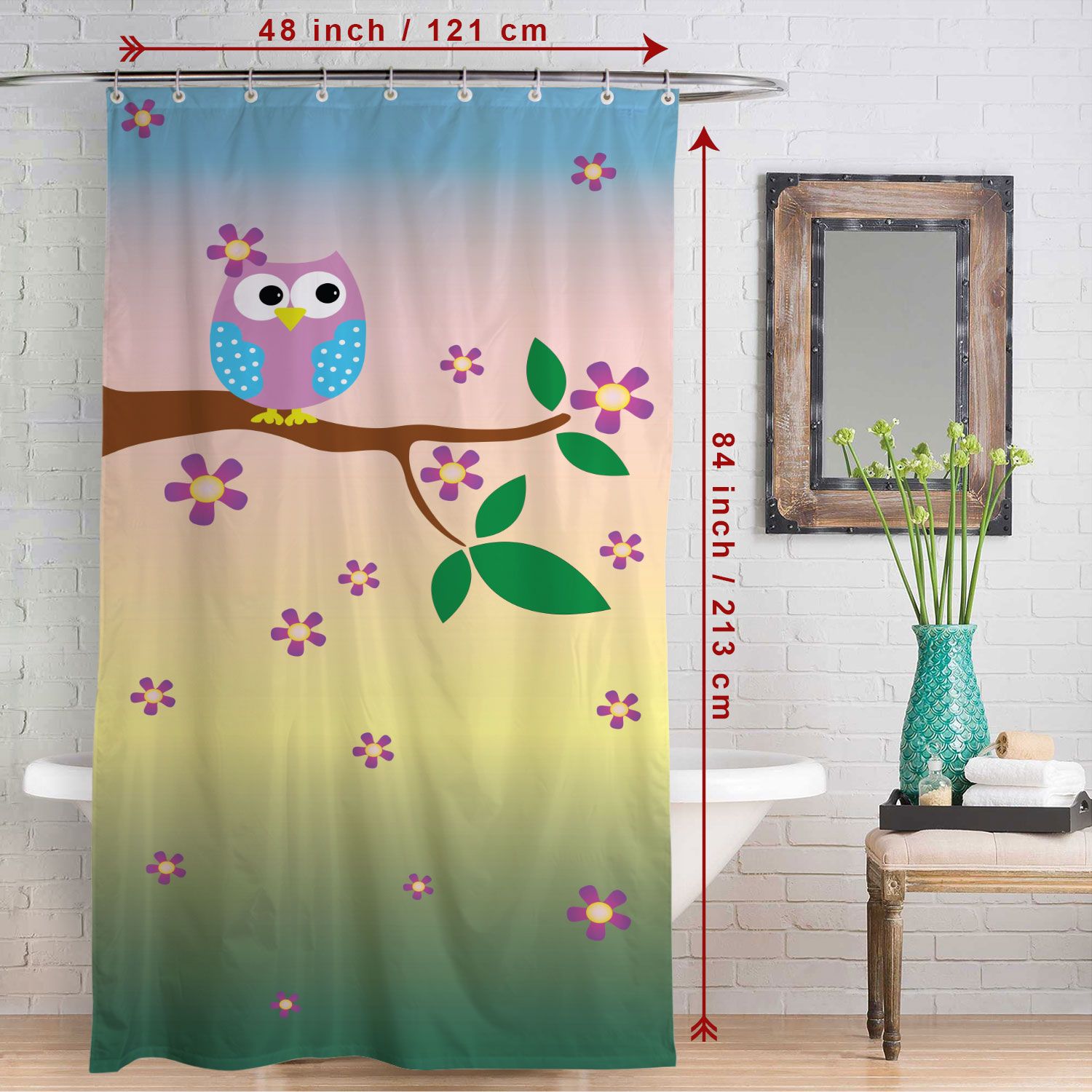 shower curtain