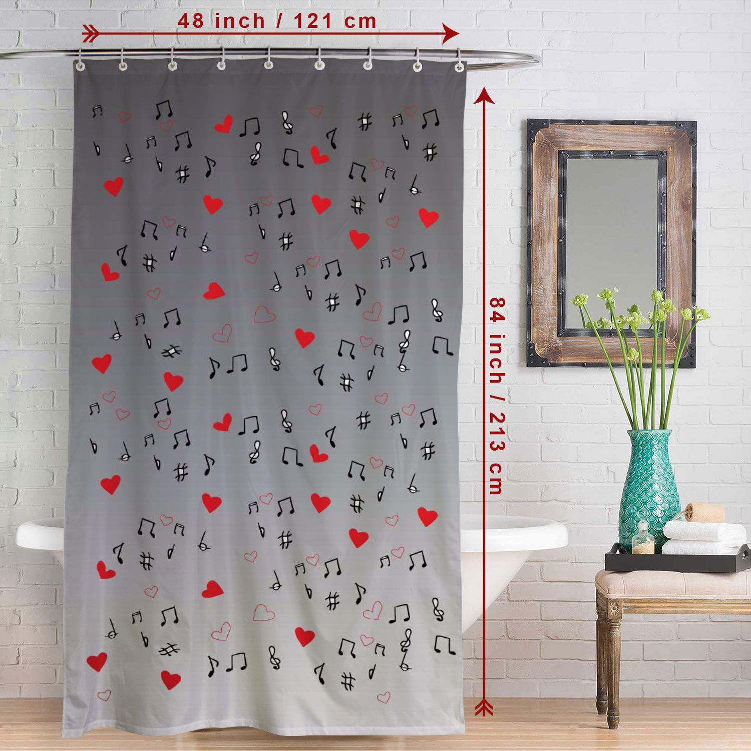shower curtain