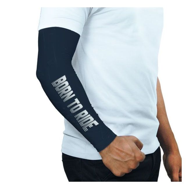 Born to Ride Personalised Arm Sleeve for Bikers - close-up detail