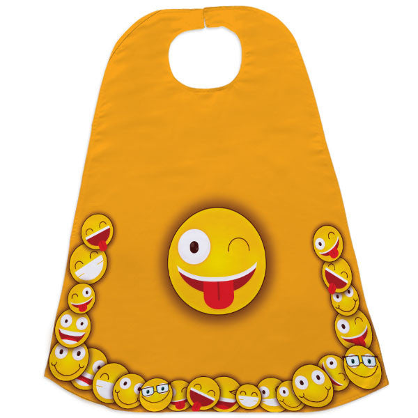 Emoji Cape | Yellow Kids & Adults Superhero Cape