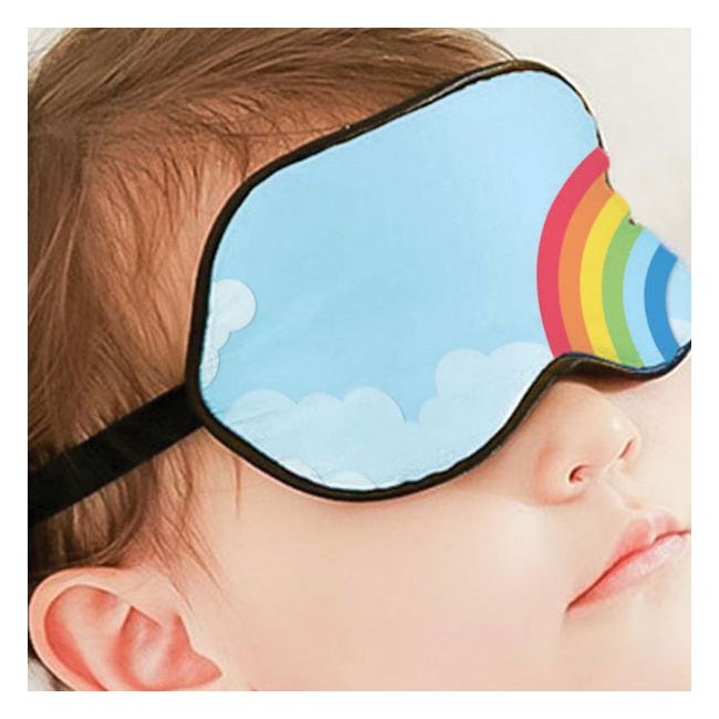 Quilted cushion comfortable eye padding Custom Eye Mask