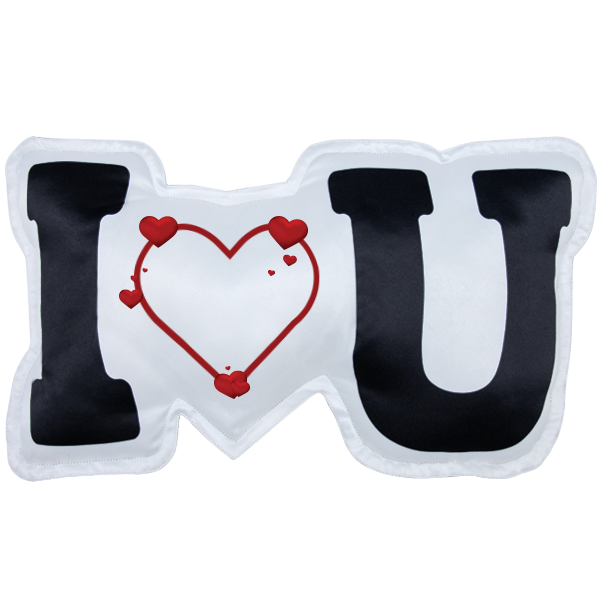 I Love You cushion