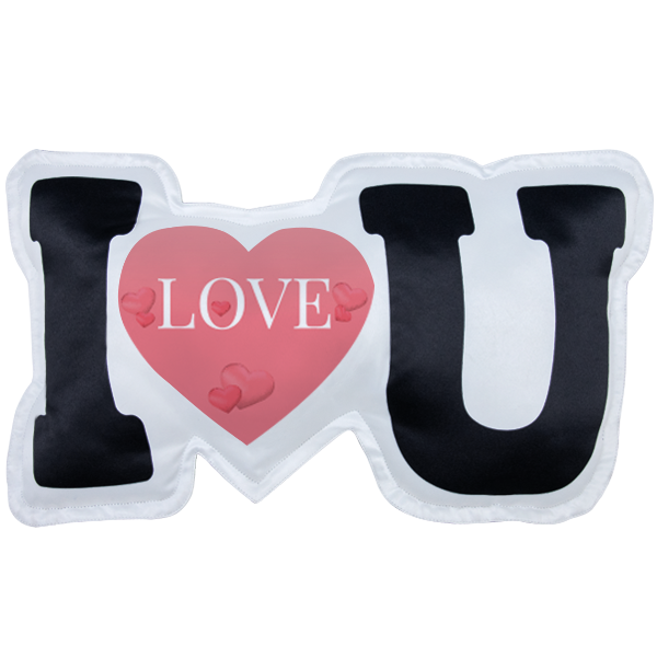 I Love You cushion