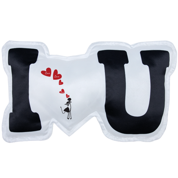 I Love You cushion