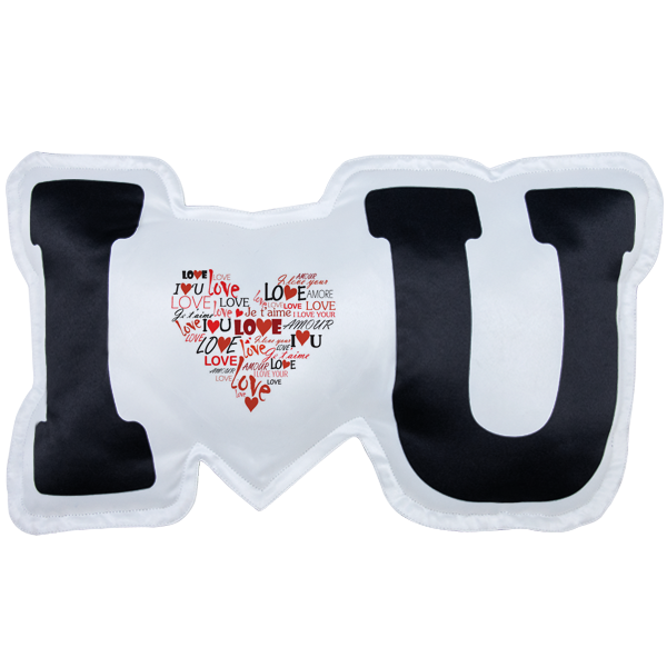 I Love You cushion