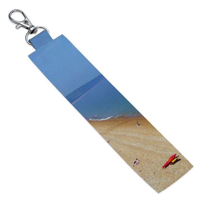 Satin Fabric Loop Fashionable Keychain For Car/Bike/Men/Women