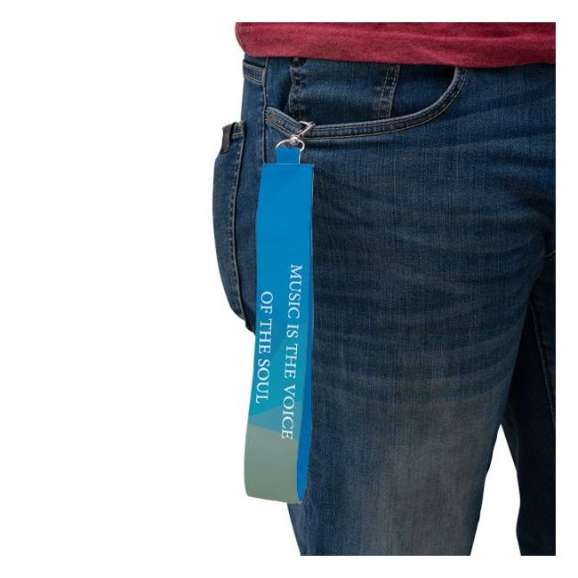 Fabric Loop Keychain