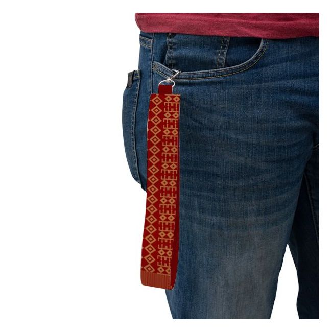 Fabric Loop Keychain