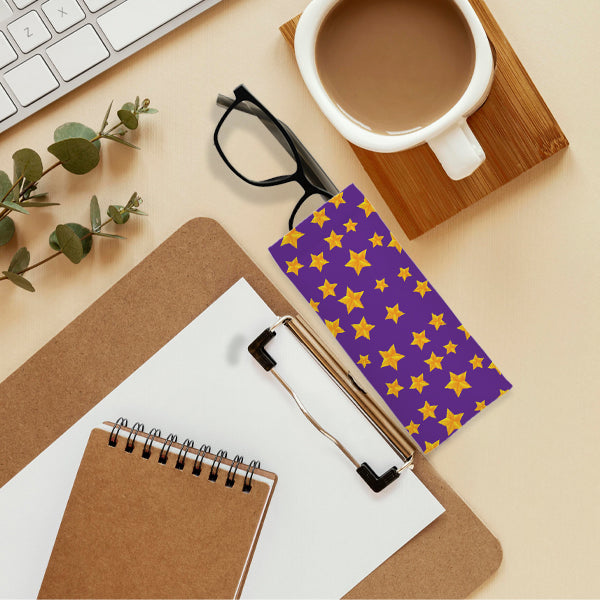 Yellow Orange Star sunglass cover