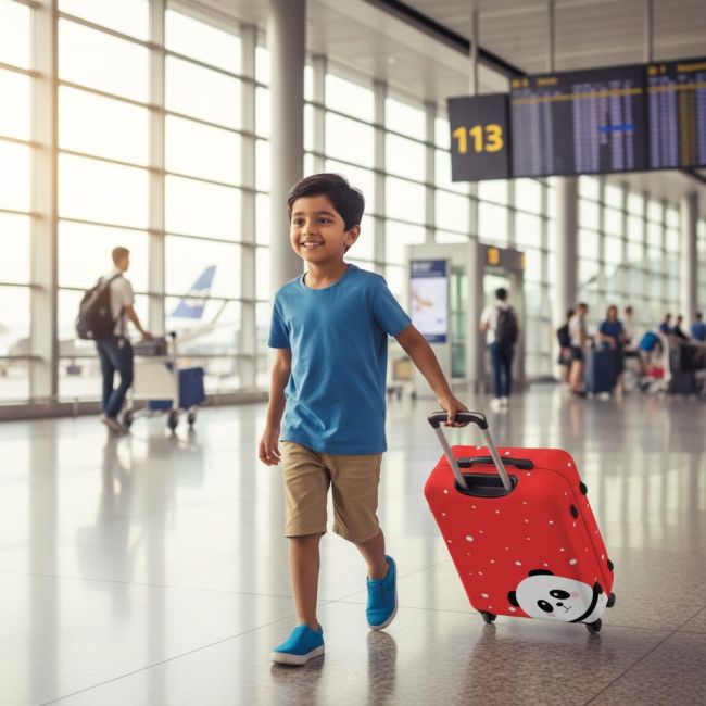 Panda Suitcase Cover