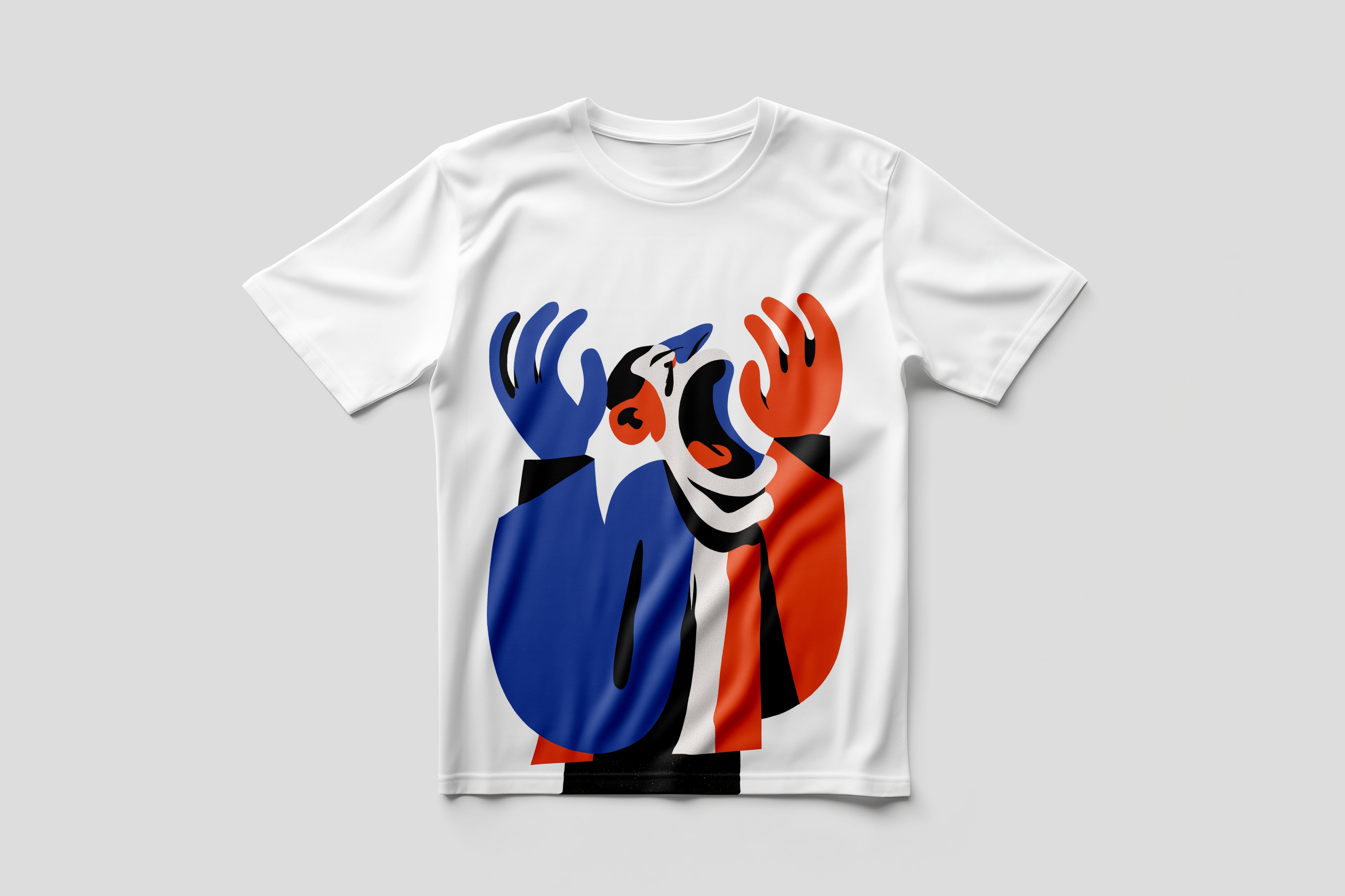 The Scream T-Shirt | Colour | White | KT Arun