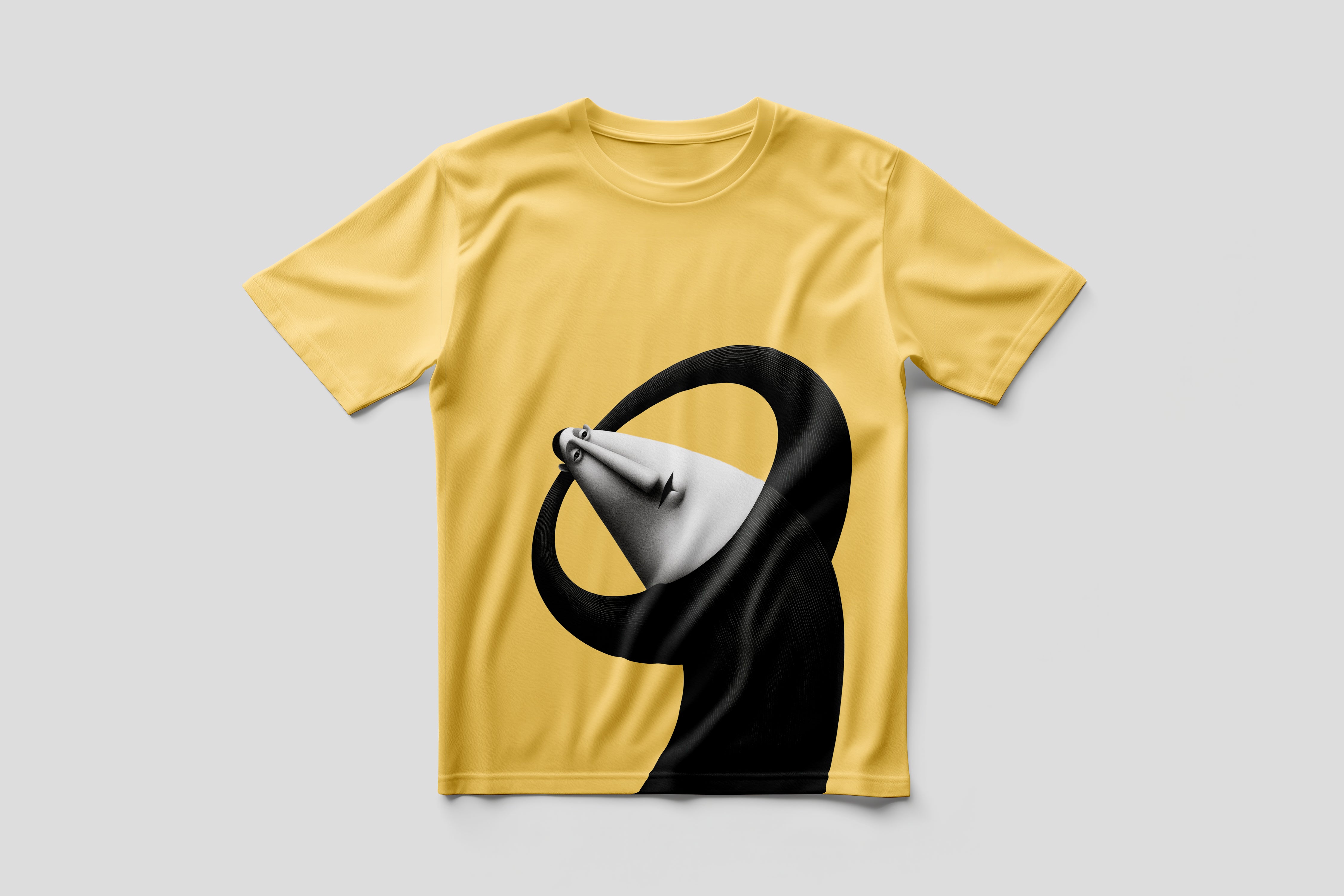 The Stretch T-Shirt | Yellow | KT Arun
