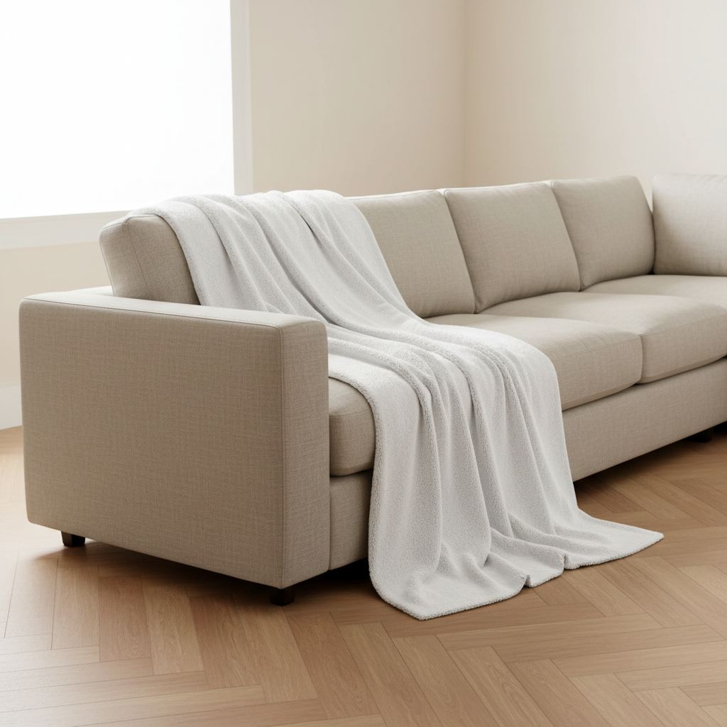 Throw Blanket – Photorealistic Plain