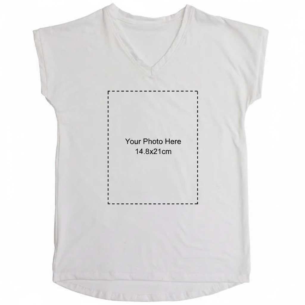 Women's V-Neck - A5 Dotted Box Corrected
